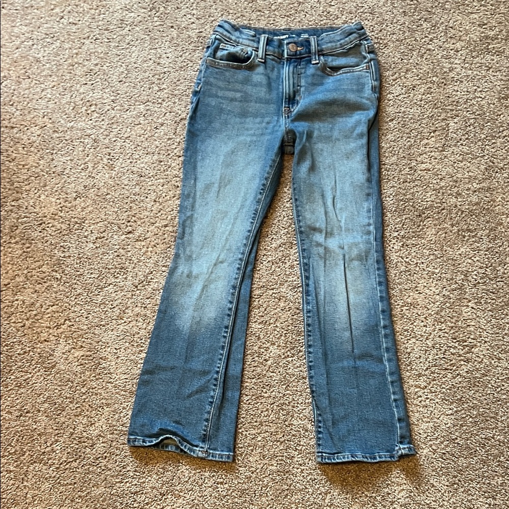 Old navy flare jeans girls size 12. Excellent used condition!